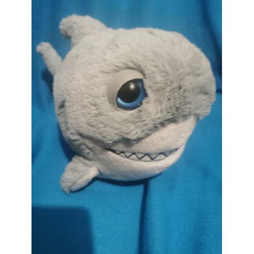 Doudou Peluche Requin Boule Gros Yeux Ocean Buddies