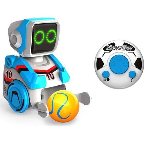 Silverlit Robot Radioguidé Kickabot Bleu Sl54098