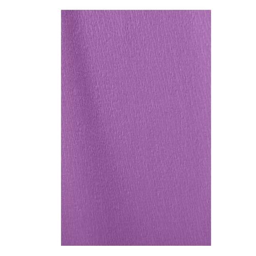 Papier Crépon En Rouleau 60% 2.50 X 0.50m Lilas