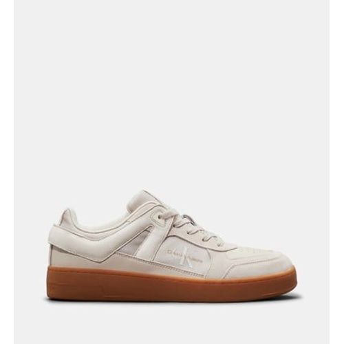 Calvin Klein Jeans Baskets Basses Signature Gris