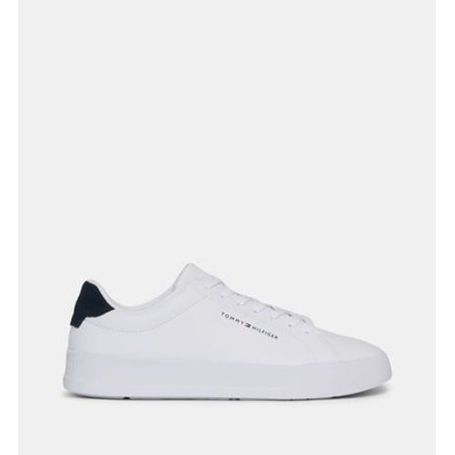 Tommy Hilfiger - Sneakers Basses Signature Cuir - Blanc - 40