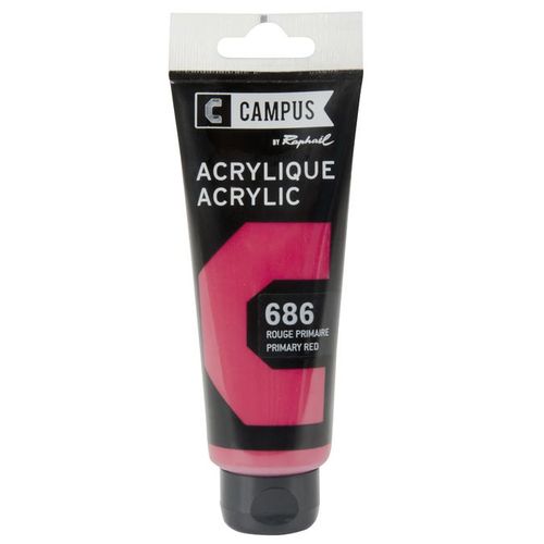 Peinture Acrylique Étude Raphaël  Sur  Campus 100ml Rose Fluo