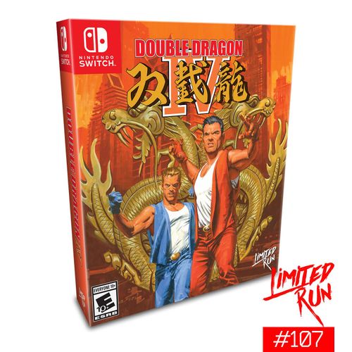 Double Dragon Iv Classic Edition (Limited Run 107) (Import) Switch