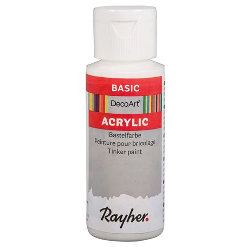 Peinture Acrylique Decoart 59 Ml Blanc