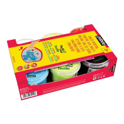 Peinture Textile Tactilcolor 6 Pots 100 Ml