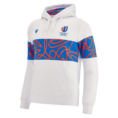 Sweat A Capuche Macron Adulte Rugby World Cup 2023 Officiel
