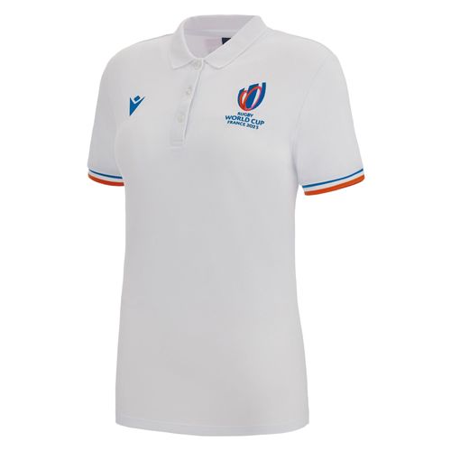 Polo Macron Femme Rugby World Cup 2023 Officiel