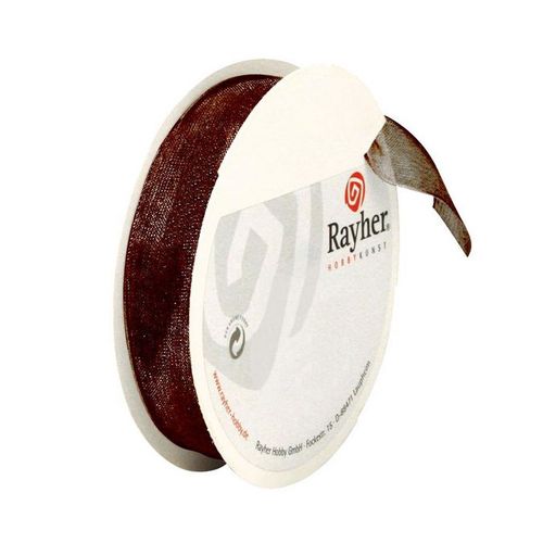 Ruban En Organdi 10 M X 1,5 Cm Rouge