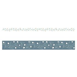 Ruban Adhésif Masking Tape Splendid Christmas Bleu 2 Pcs