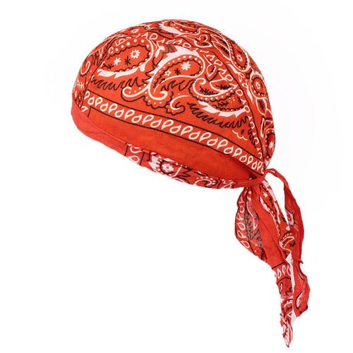 Chapeau De Motard Rond Imprimé Cachemire Pour Homme Adulte,Écharpe De Sauna,Casquette Tête De Mort,Bandana,Moto
