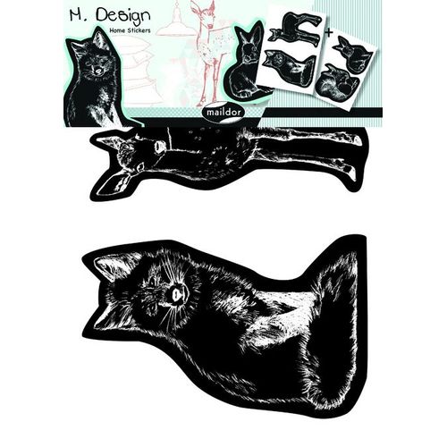 Stickers Muraux M.Design Animaux De La Forêt 2 Planches