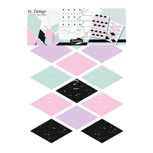 Stickers Muraux M.Design Losanges 2 Planches