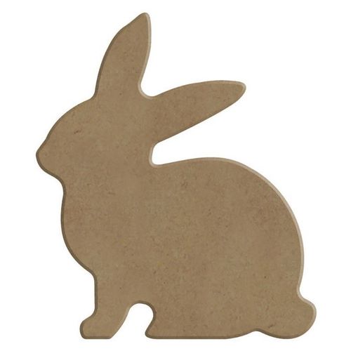 Support En Médium Lapin 5,2 X 6 Cm