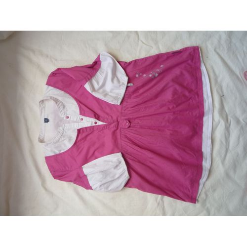 Tunique Rose Et Blanc Terre De Marin