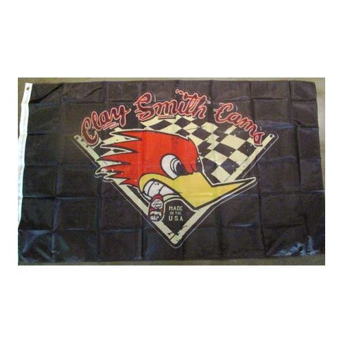 Drapeau Mr Horsepower A Damier Woody 150 X 90cm Flag Déco Garage