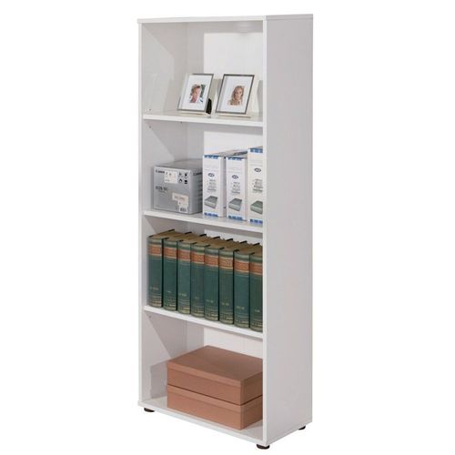 Étagère 4 Niveaux "Delnice" 145cm Blanc