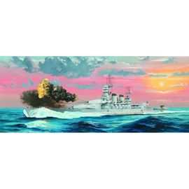 Maquette Bateau : Cuirass? De La Marine Italienne Rn Littorio 1941-Trumpeter