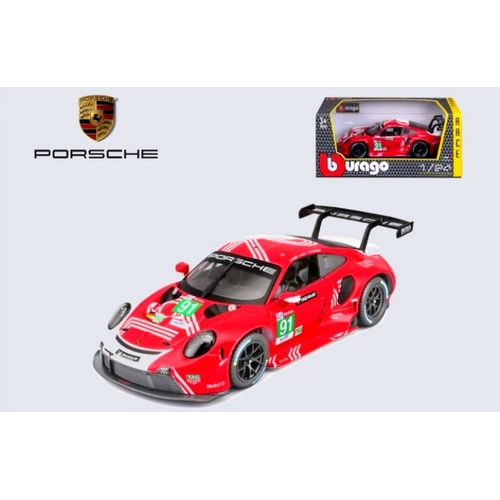 Véhicules Miniatures Die Cast 1/24 Racing - Porsche 911 Rsr Lemans 2020 - Rouge