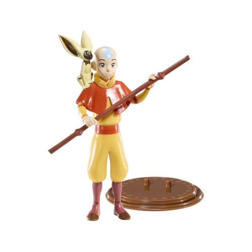 Avatar, Le Dernier Maître De L'air - Figurine Flexible Bendyfigs Aang 18 Cm