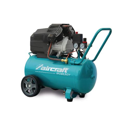 Compresseur mobile 50 L 2,3 kW 3,01 Ch 200 L/min 10 bars 230V Aircraft MOBILBOY 401/50 E