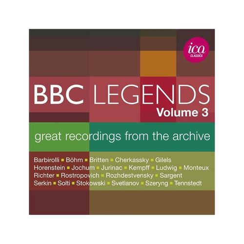 Bbc Legends, Volume 3 - Cd Album