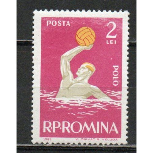 Timbre-Poste De Roumanie