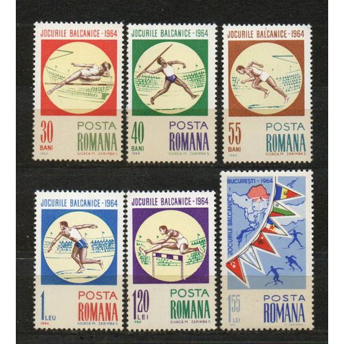 Timbre-Poste De Roumanie