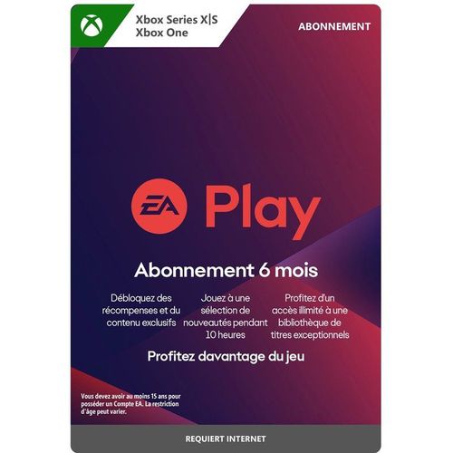 Ea Play Abonnement 6 Mois