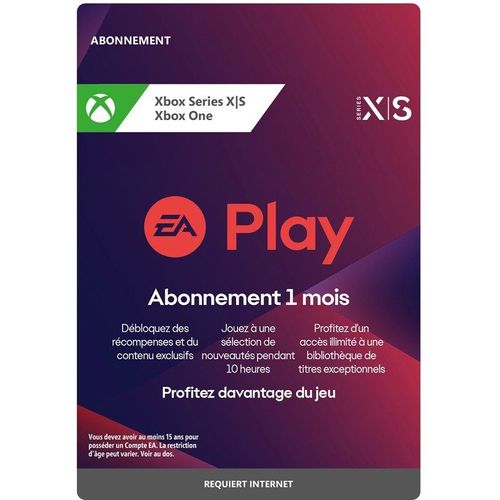 Ea Play 1 Mois Xbox