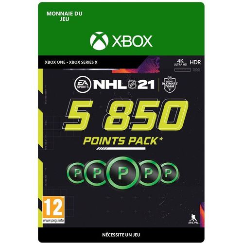 Pack De 5850 Points Nhl 21