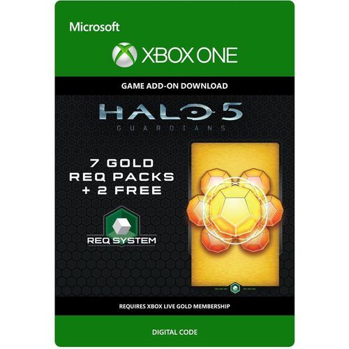 Halo 5: Guardians: 7 Gold Req Packs + 2 Free