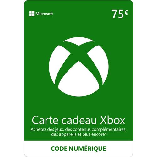 Carte Xbox 75¿