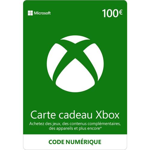 Carte Xbox 100¿
