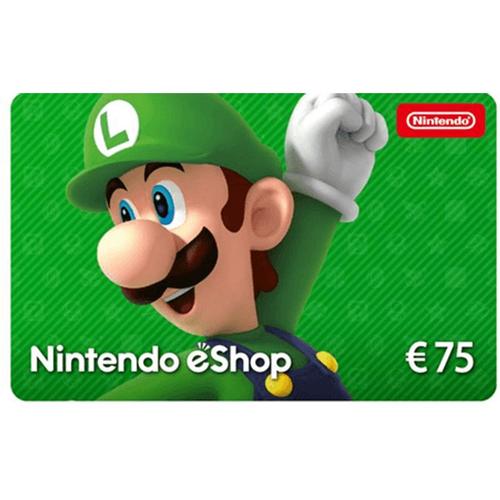 Nintendo Eshop Card 75¿