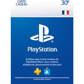 Carte PlayStation Store 30¿