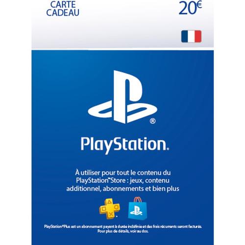 Carte Playstation Store 20
