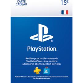 Carte PlayStation Store 15¿