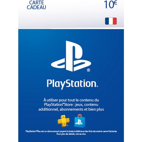 Carte Playstation Store 10¿