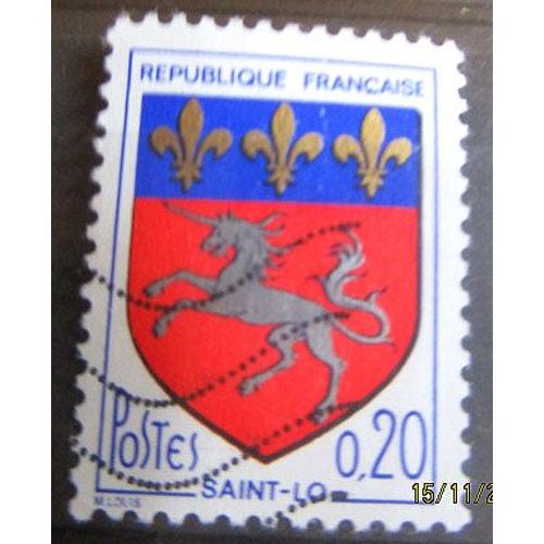 1966. F1510: Emblème De Saint-Lô.