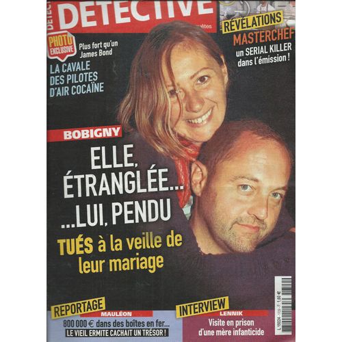 Le Nouveau Detective 04/11/2015 Bobigny, Révélations Masterchef, Mauléon, Oléron,, Lennik, Paris Le Fils Fabius, Londres, Colmar, Melun, Pertuis, Punta Cana-Paris, Helmand