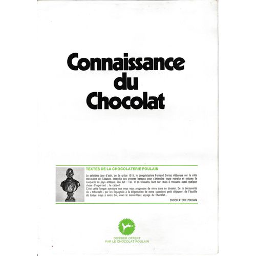 Connaissance Du Chocolat Poulain