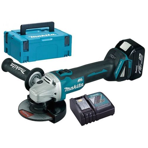 Meuleuse d'angle 18V LXT Ø125mm (1x5.0 Ah) en MAKPAC - MAKITA DGA504RT1J
