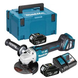 Meuleuse d'angle 18V LXT Ø125mm (2x4,0 Ah) en MAKPAC - MAKITA DGA513RMJ