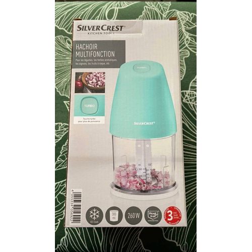 Hachoir multifonctions Silvercrest Vert menthe