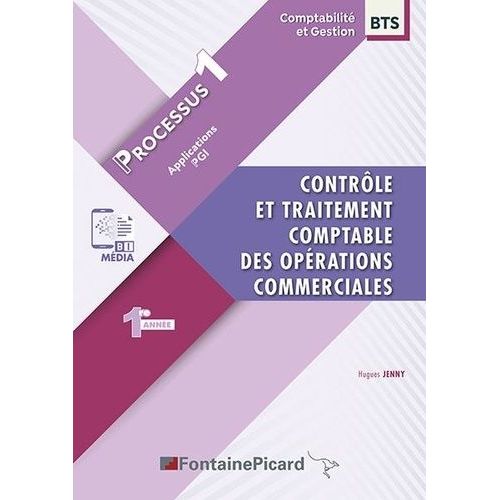 Contrôle Et Traitement Comptable Des Opérations Commerciales Bts Comptabilité Et Gestion 1re Année - Processus 1