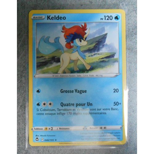 Keldeo 046/195 - Eb12 - Tempête Argentée - Vf