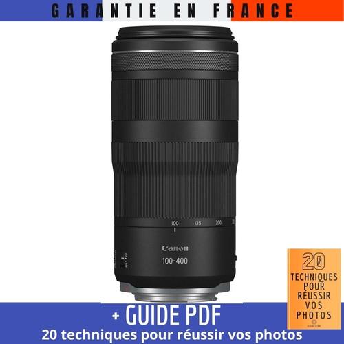 Canon RF 100-400mm F5.6-8 IS USM + Guide PDF MCZ DIRECT '20 TECHNIQUES POUR RÉUSSIR VOS PHOTOS'