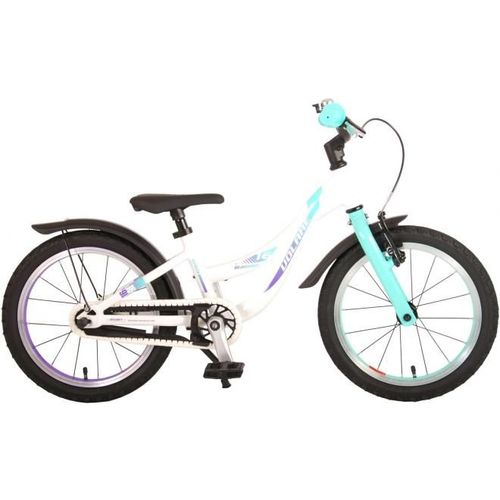 Vélo Pour Enfants Volare Glamour - Filles - 16 Pouces - Pearl Mint Green - Prime Collection