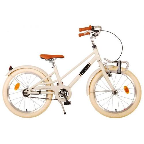 Vélo Pour Enfants Volare Melody - Filles - 18 Pouces - Sable - Prime Collection