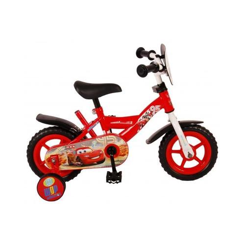 Vélo Pour Enfants Disney Cars - Garçon - 10 Pouces - Rouge - Pignon Fixe